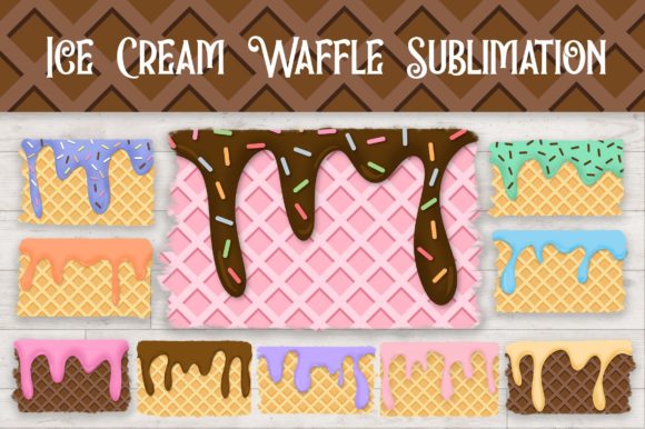 Download Sublimation Ice Cream Waffle Cone - Cream Collection